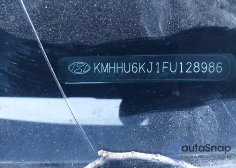 2015 Hyundai Genesis 3.8 Ultimate из США, поврежденный, VIN KMHHU6KJ1FU128986